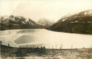 1920s Wallowa Lake Oregon Lake Park #24 RPPC Postcard 25-12381