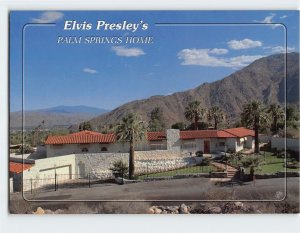 Postcard Elvis Presley's Palm Springs Home, Palm Springs, California