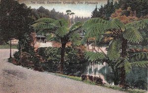 Postcard Tea Kiosk Recreation Grounds New Plymouth New Zealand