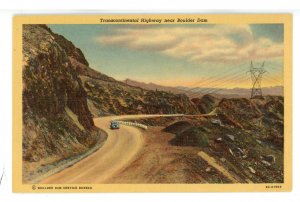 NV - Boulder Dam Area. Transcontinental Highway ca 1939
