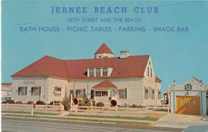 JERNEE MANOR HOTEL Ocean City, NJ Beach Club Jersey Shore 1977 Vintage Postcard