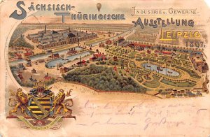 Thuringische Ausstellung Leipzig Germany 1897 