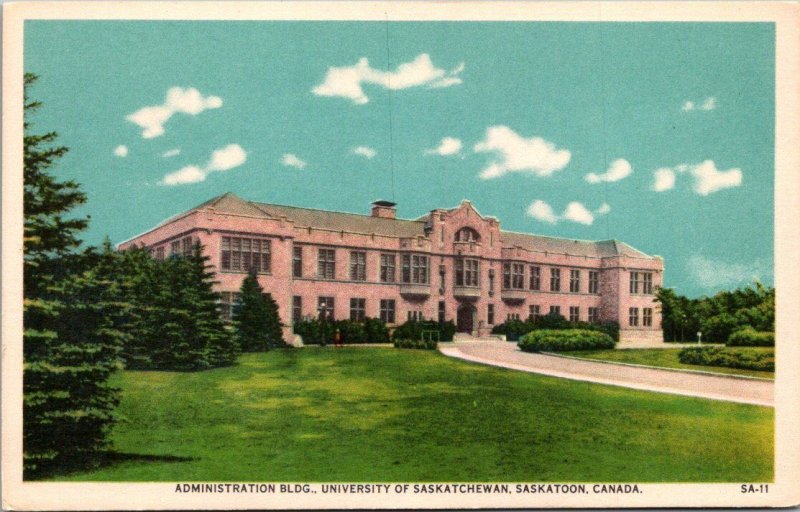 Canada Saskatoon Univeristy Of Saskatchewan Administration Building