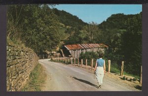 Ohio Huntington Twp., Brown Co. - Scofield covered Bridge, Eagle Creek ~ Chrome