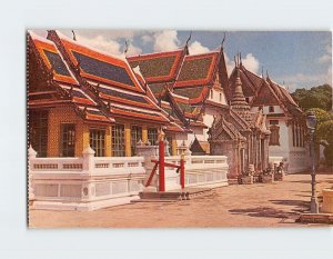 Postcard The Mahāmontien Bangkok Thailand