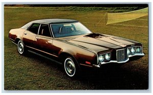 Racine Wisconsin WI Postcard 1972 Mercury Montego Brougham c1960's Vintage Car