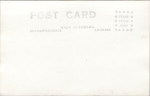 Penticton BC Exaggerated Fish Fishing Angling Fishermen Unused RPPC Postcard E89