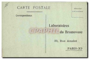 Old Postcard Advertisement Laboratories Bromovose Rue Amelot Paris 11th