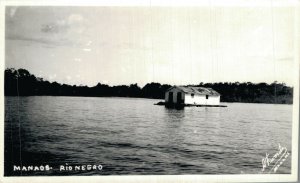 Brazil Manaus Rio Negro Vintage RPPC 08.28