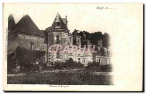 Old Postcard Chateau de Bauge Parpace