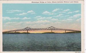 Mississippi Bridge At Cairo Illinois Between Missouri and Illinois Curteich