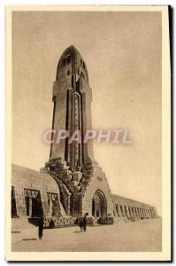 Old Postcard Verdun Tower Lighthouse Douaumont Army