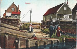 Netherlands Marken Vintage Postcard 04.10