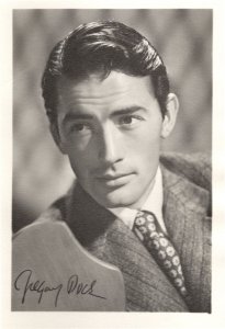 Gregory Peck Printed But Hand Signed Appearance Photo