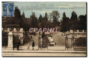Old Postcard Rennes Tabor Entree Paris street