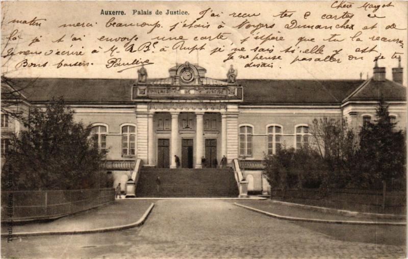 CPA AUXERRE - Palais de Justice (658976)
