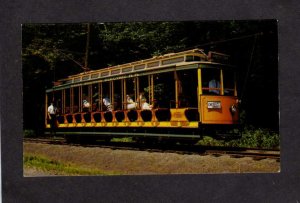 PA Magee Electric Railroad Train Trolley Bloomsburg Pennsylvania Postcard