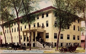 Postcard Y.M.C.A. Building in Fort Collins, Colorado