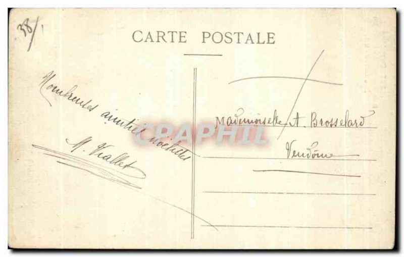 Old Postcard Dauphine Sassenage Le Chateau des Cotes