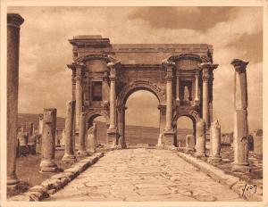 Br45013 Publicite Horman Toxone Timgad Algerie Arc de Triomphe neutraliser les
