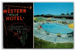 Western Hills Motor Hotel Merriam Kansas Postcard