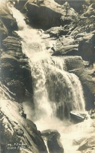 California Pitman Creek Falls #109 1920s RPPC Photo Postcard 21-6994