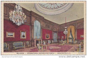 Ballroom International Eastern Star Temple Washington DC 1960 Curteich