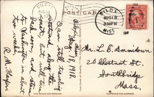 Biloxi Mississippi MS Benachi Ave c1910 Postcard