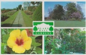 Blake Hall Gardens Garden Centre Ongar Essex 1970s Advertising Postcard