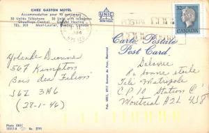 Mont Laurier Quebec Canada Chez Gaston Motel Multiview Vintage Postcard J77130