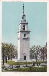 Massachusetts Dorchester Heights Evacuation Monument