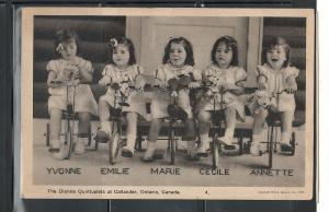 CANADA DIONNE's QUINTUPLETS AT CALLANDER, ONTARIO.