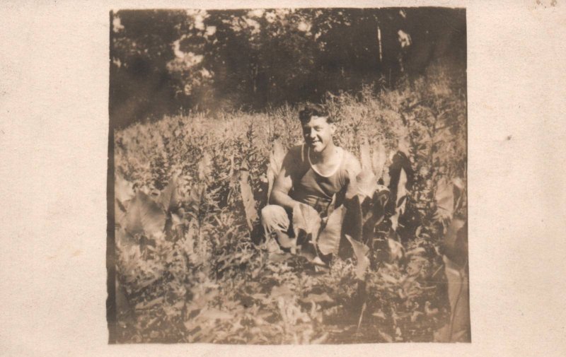 Man in Field BIN