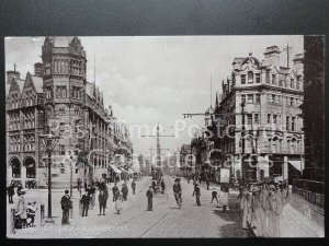 Old Tucks: Hull, King Edward Street c1913 - excellent animated street scene