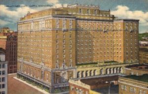 Olympic Hotel - Seattle, Washington WA Postcard