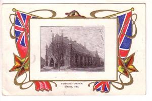 Patriotic, Methodist Church, Simcoe, Ontario, Used 1909