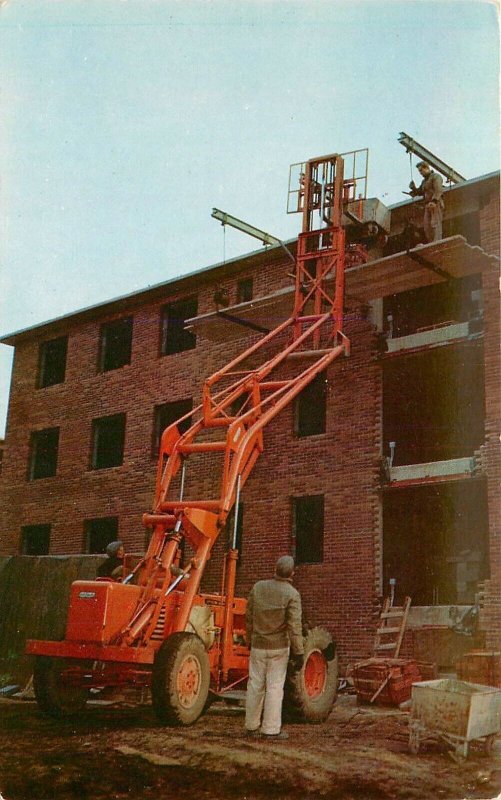 Postcard 1950s New  York Long Island Construction machine advertising NY24-1233