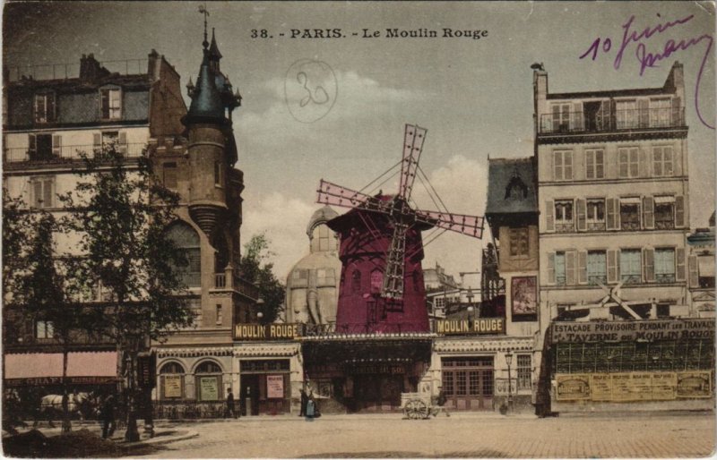 CPA PARIS 18e - Le Moulin Rouge (58799)