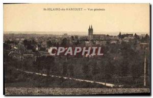 Postcard Old St Hilaire du Harcouet General view