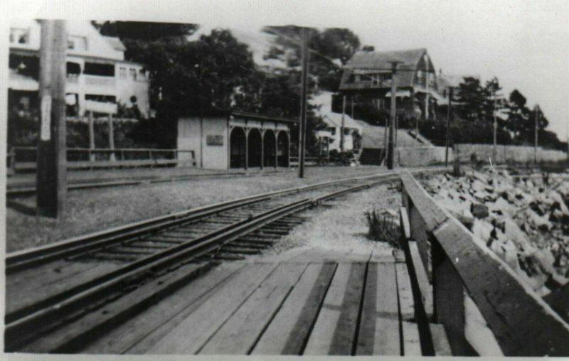 Windermere Cumbria England Windermere Railway Station Vintage Private Postcard 