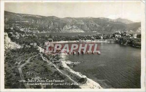 Modern Postcard Saint Jean Cap Ferrat Ansedes Fosses overlooking Eze and Beaulie