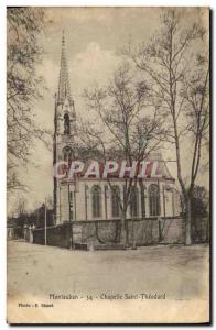 Old Postcard Montauban Chapelle Saint Théodard