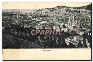 Old Postcard Stuttgart