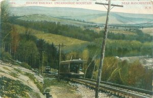 Uncanoonuc Mountain, New Hampshire Incline Railway1909 Postcard