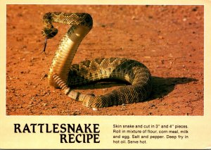 Rattlesnake Recipe Diamondback Rattlesnake