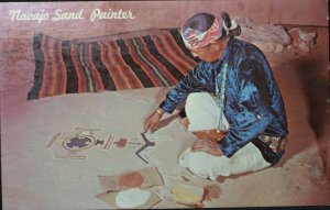 Navajo Sand Painter