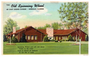 Illinois  Hinsdale The Old Spinning Wheel  Restaurant