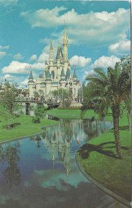 1970's Cinderella Castle, Walt Disney World, Florida Chrome Postcard