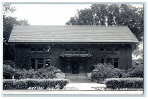 c1950's Matson Public Library Princeton Illinois IL RPPC Photo Vintage Postcard