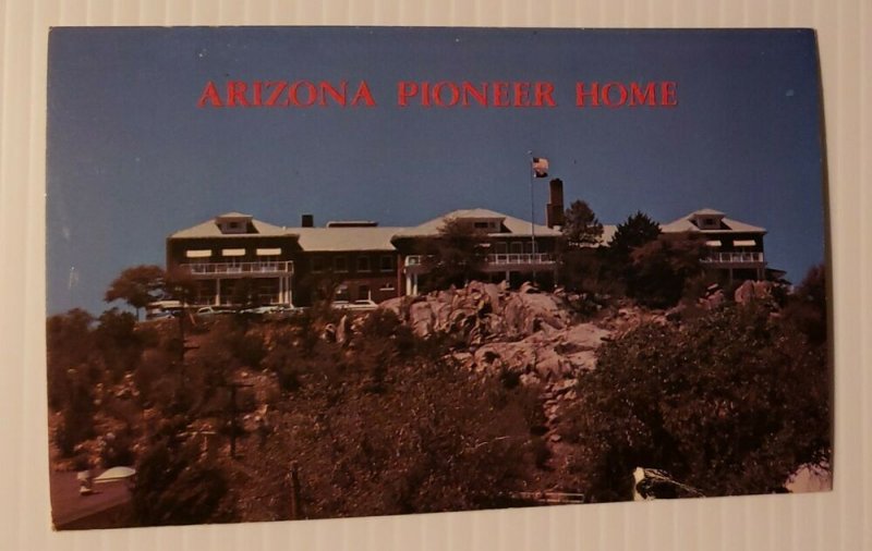 Vintage Postcard Arizona Pioneer Home western desert hotel